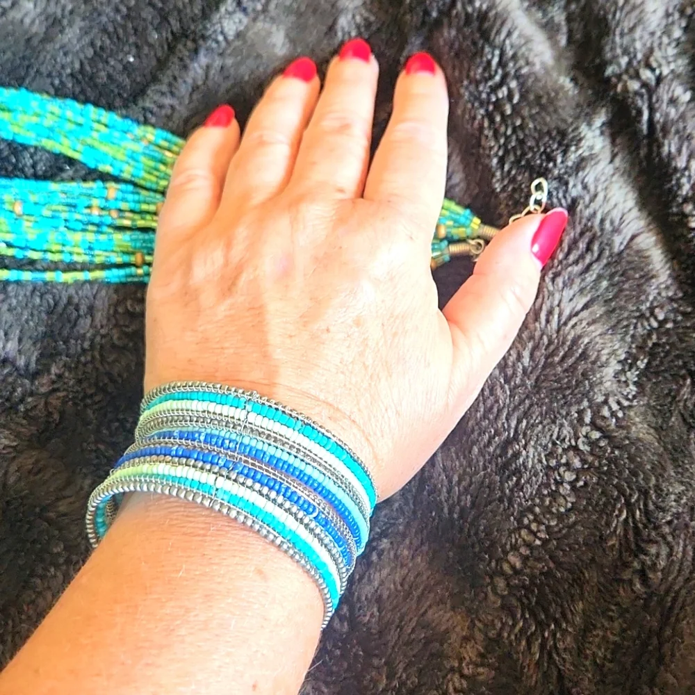 Good Value, Resell Seperately, Wearable Beachy/boho Mix & Match Jewelry Ensemble